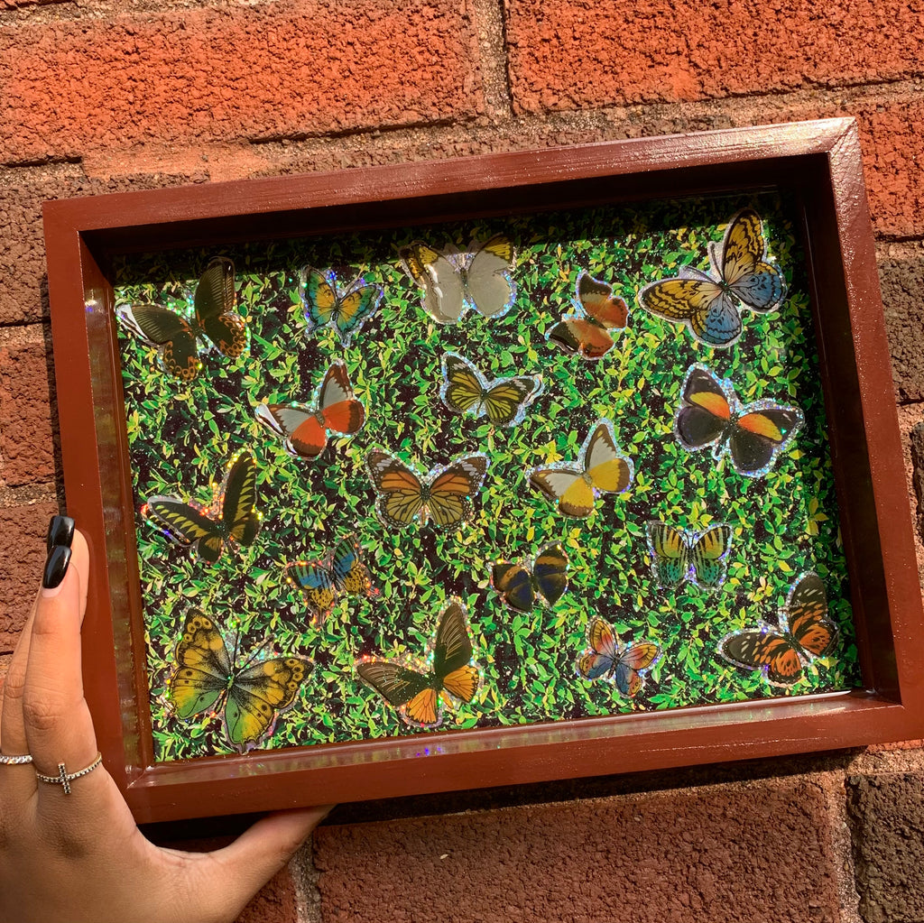 Butterfly Rolling Tray - Asia Ashtrays